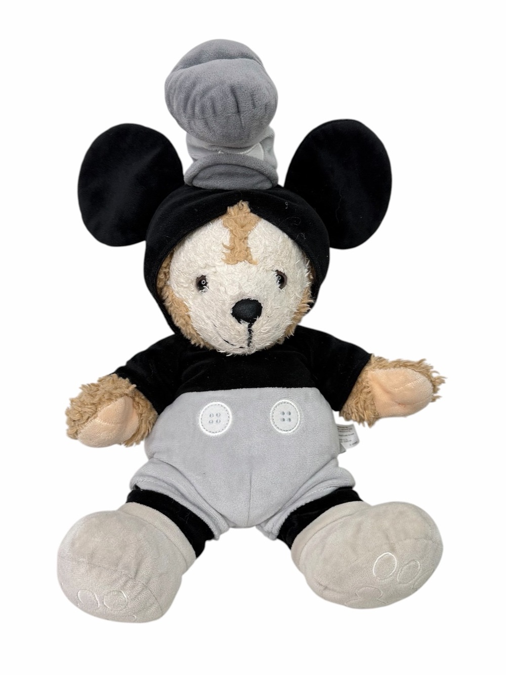 Disney Parks Duffy The Disney Bear Plush Steamboat Willie Mickey Costume Toy